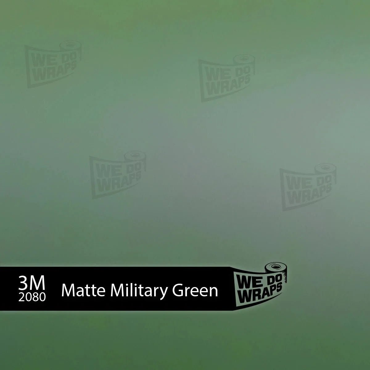 3M Matte Military Green Tesla Steering Wheel Trim Decal Kit (3pcs) | Cybertruck