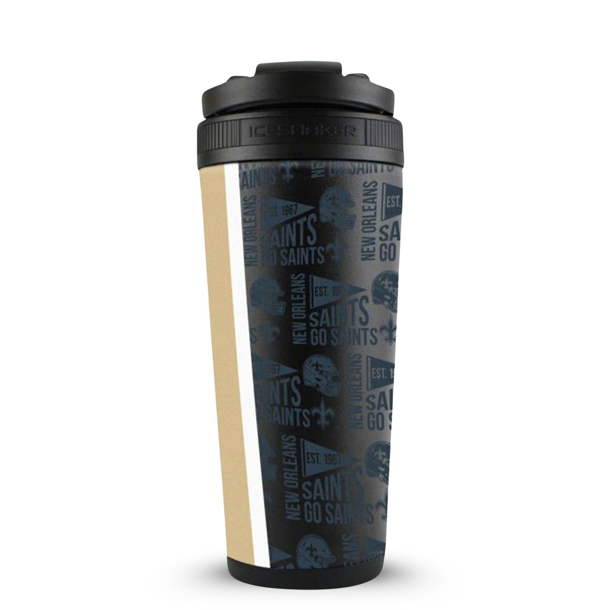 Officially Licensed New Orleans Saints 4D Ice Shaker