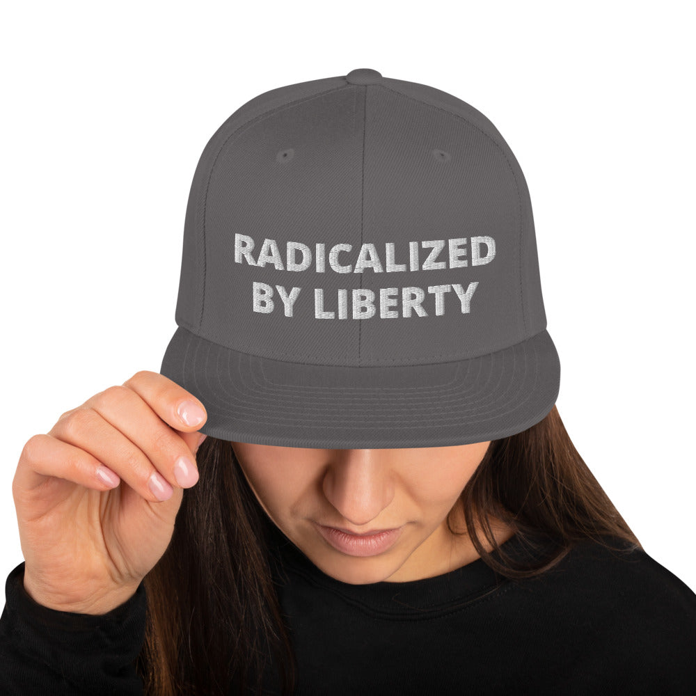Radicalized by Liberty Snapback Hat