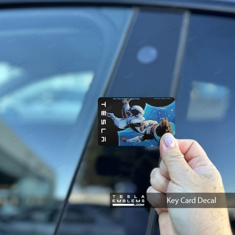 Cosmo The Space Dog Keycard Decal