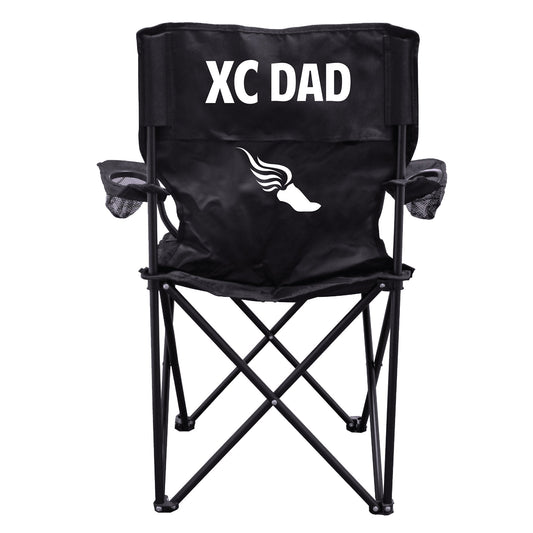 Cross Country Dad Black Folding Camping Chair