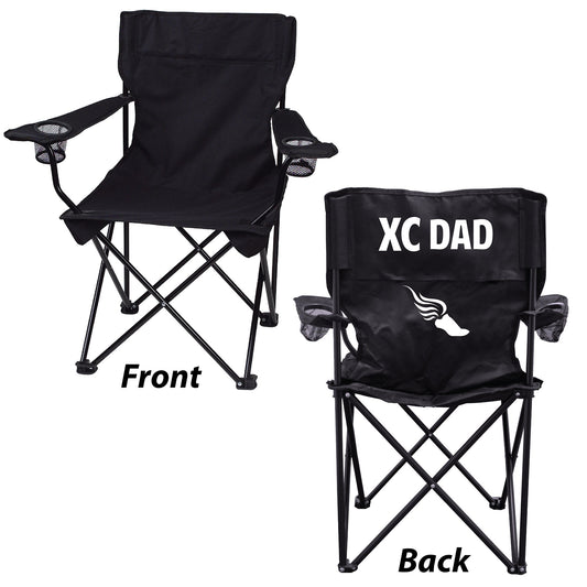 Cross Country Dad Black Folding Camping Chair