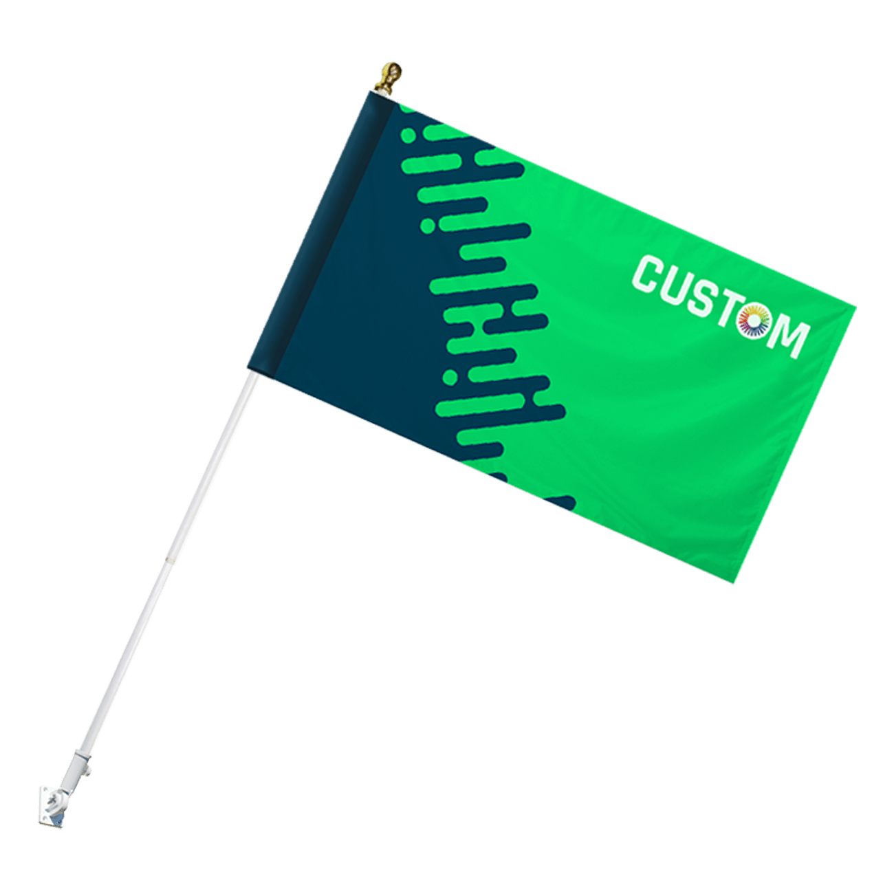 Custom House Flags – Personalized Flags for Homes | 2.5' x 4' & 3' x 5'