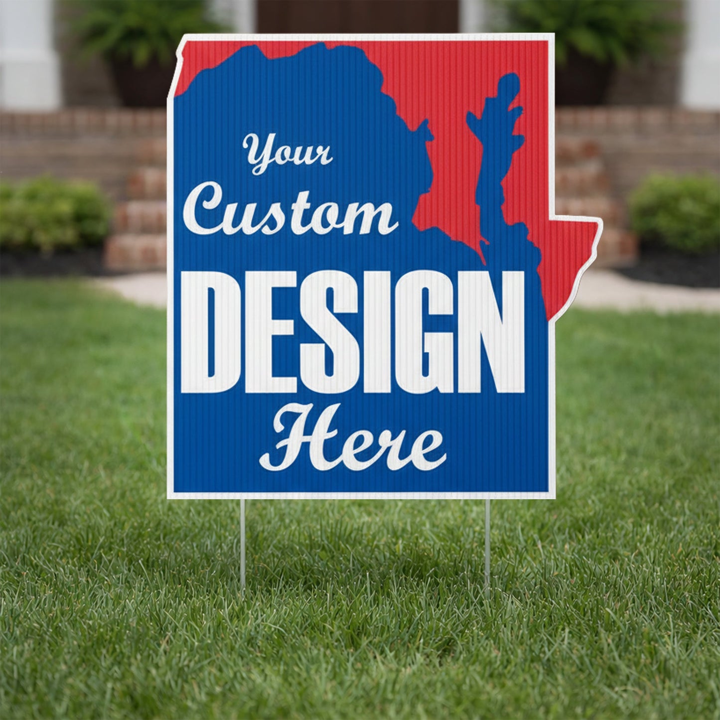 Custom - Maryland - State Shaped Yard Signs