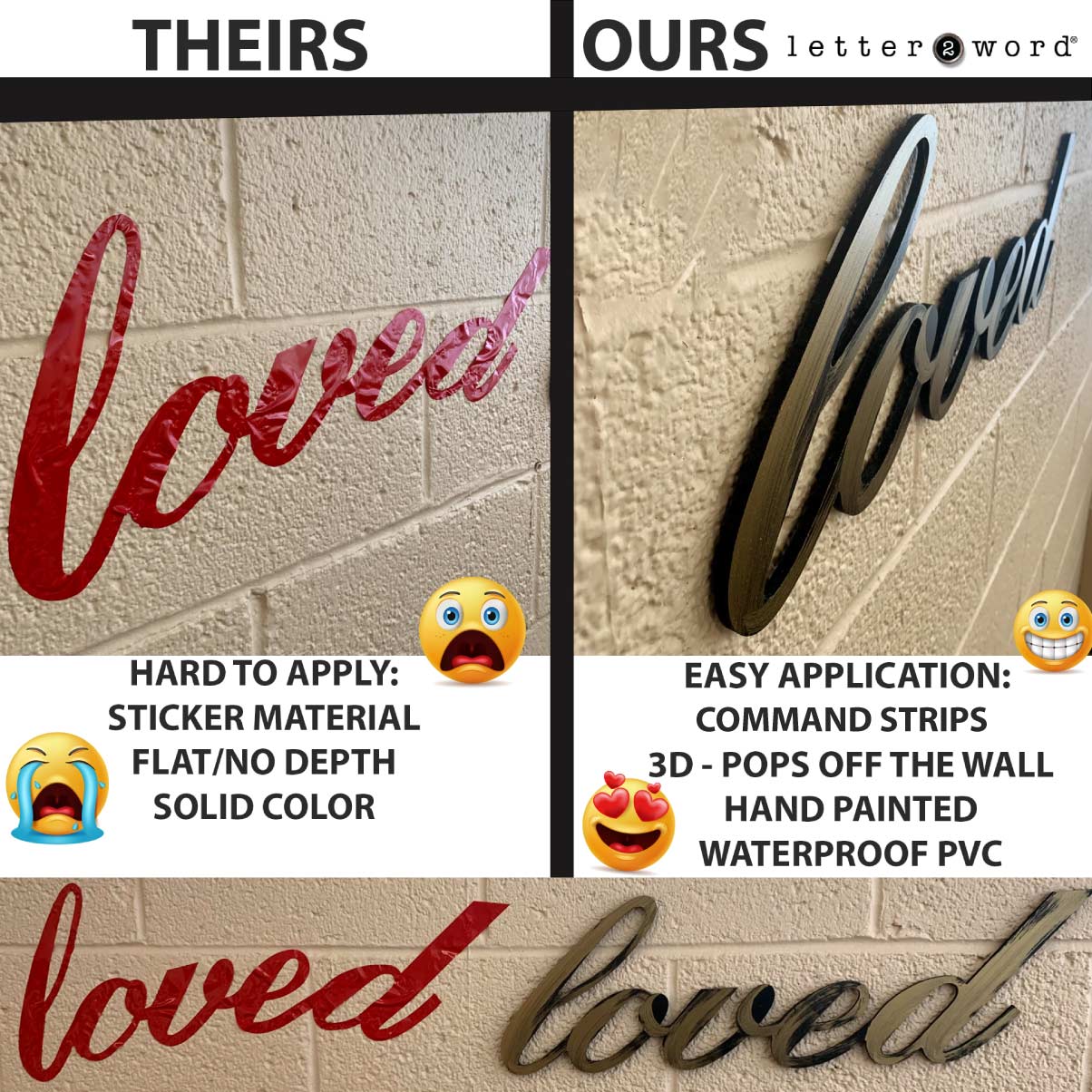 Custom Photo Wall Art with Handpainted Happy Halloween Wall Words (19516)