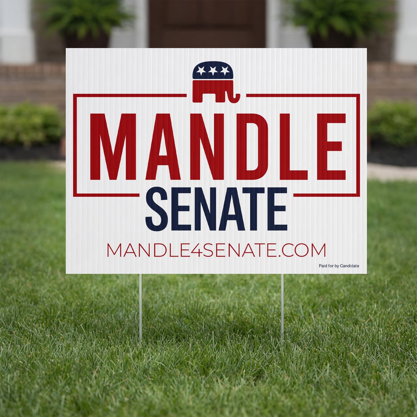 Custom Republican 18"x24" Political Yard Signs