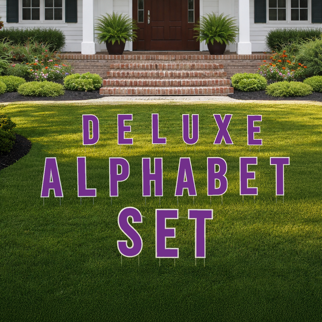 22.75" Bebas Solid Color Deluxe Alphabet Set - 130 pcs