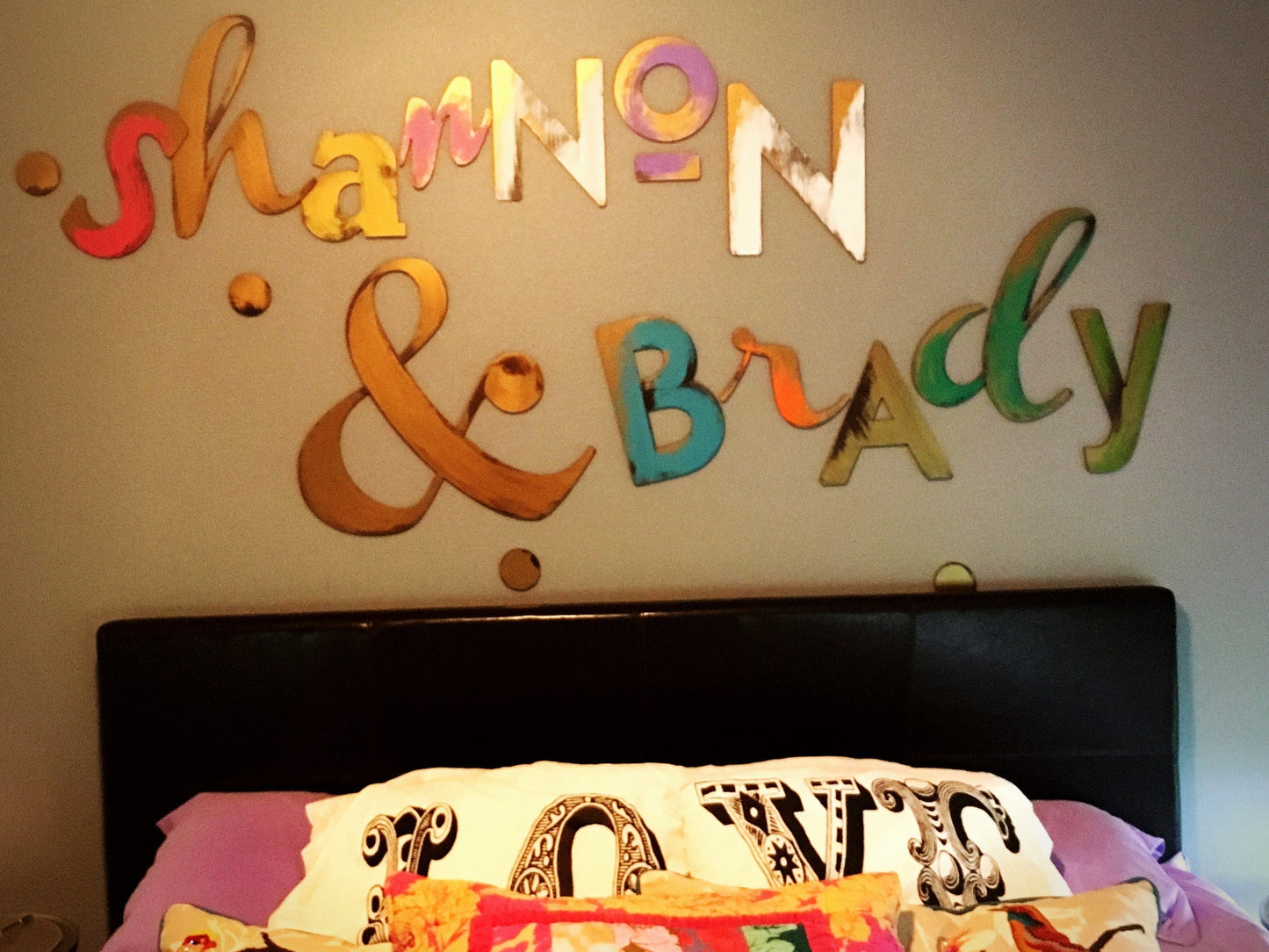 Decorative Looney Alphabet Letters Wall Art