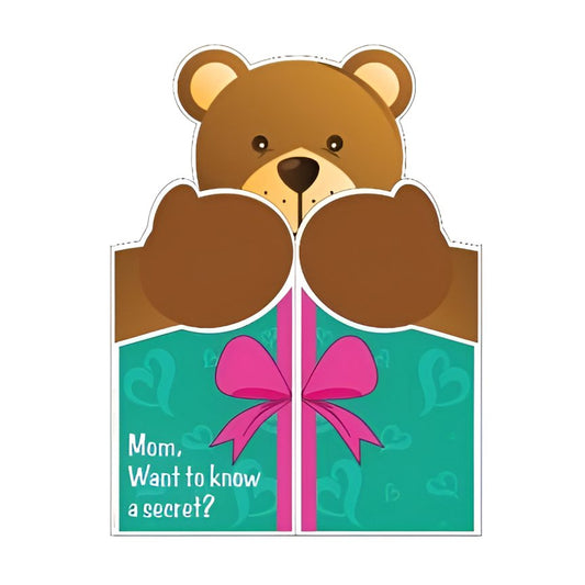 Giant Mother's Day Bear Hug Greeting Card