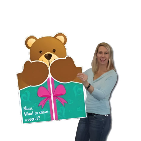 Giant Mother's Day Bear Hug Greeting Card