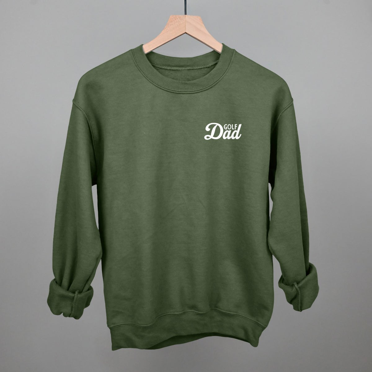 Golf Dad (White) (Left Chest) T-shirt