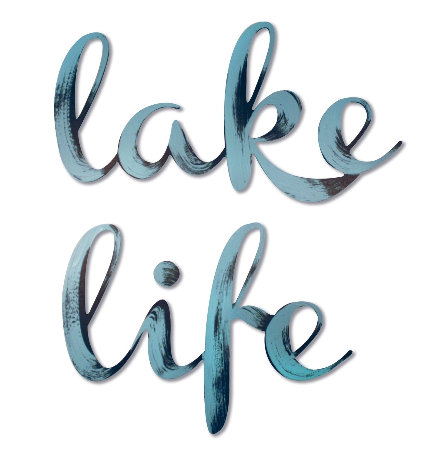Hand Painted lake life Wall Decor