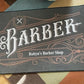 Personalized Barber Door Mat - 24x36 Inches