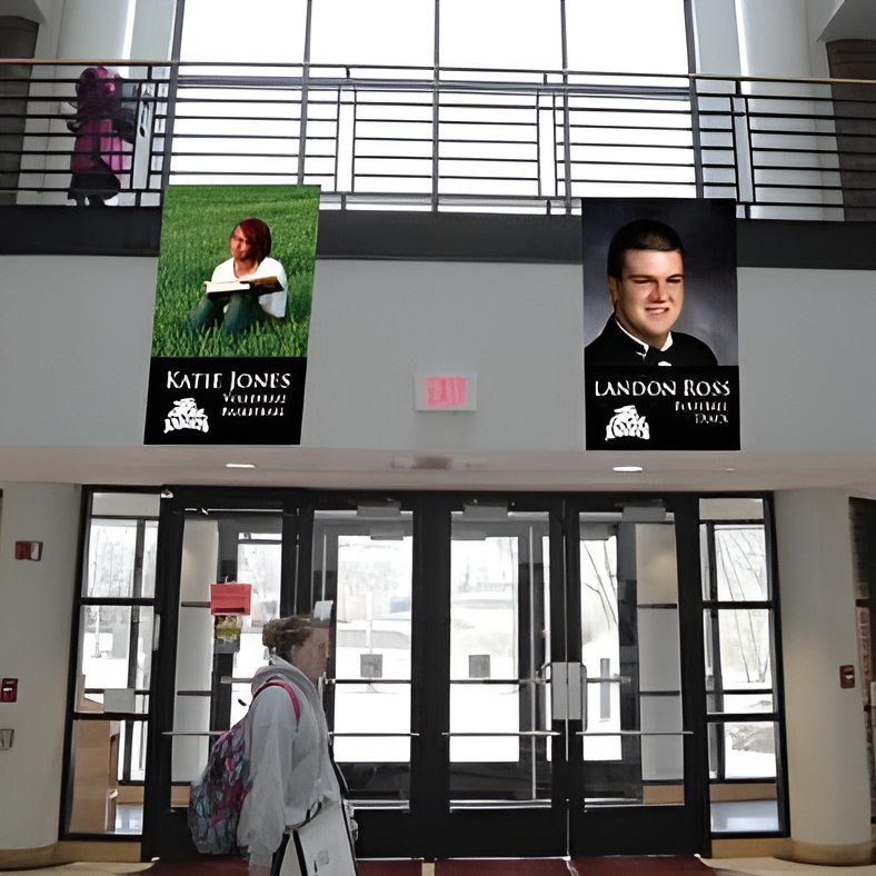 Personalized Senior Photo Banners