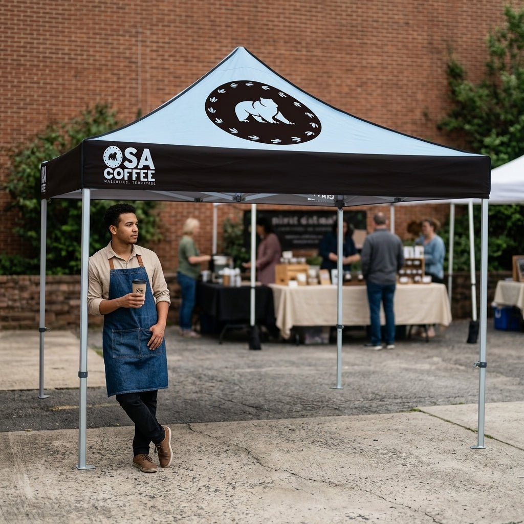 The Tank Custom Tent | Custom 10×10 Pop-Up Canopy Tent
