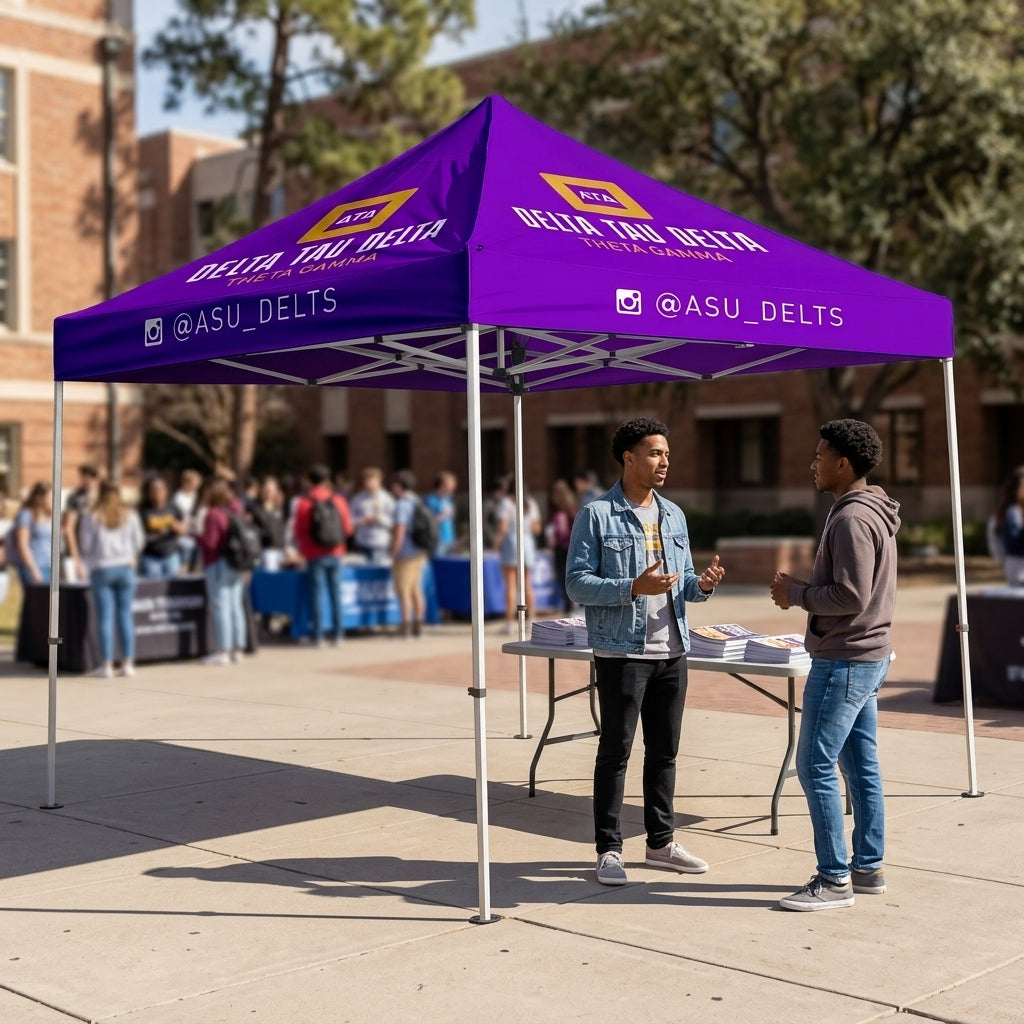 The Premier Custom Tent| Custom Pop-Up Canopy Tent
