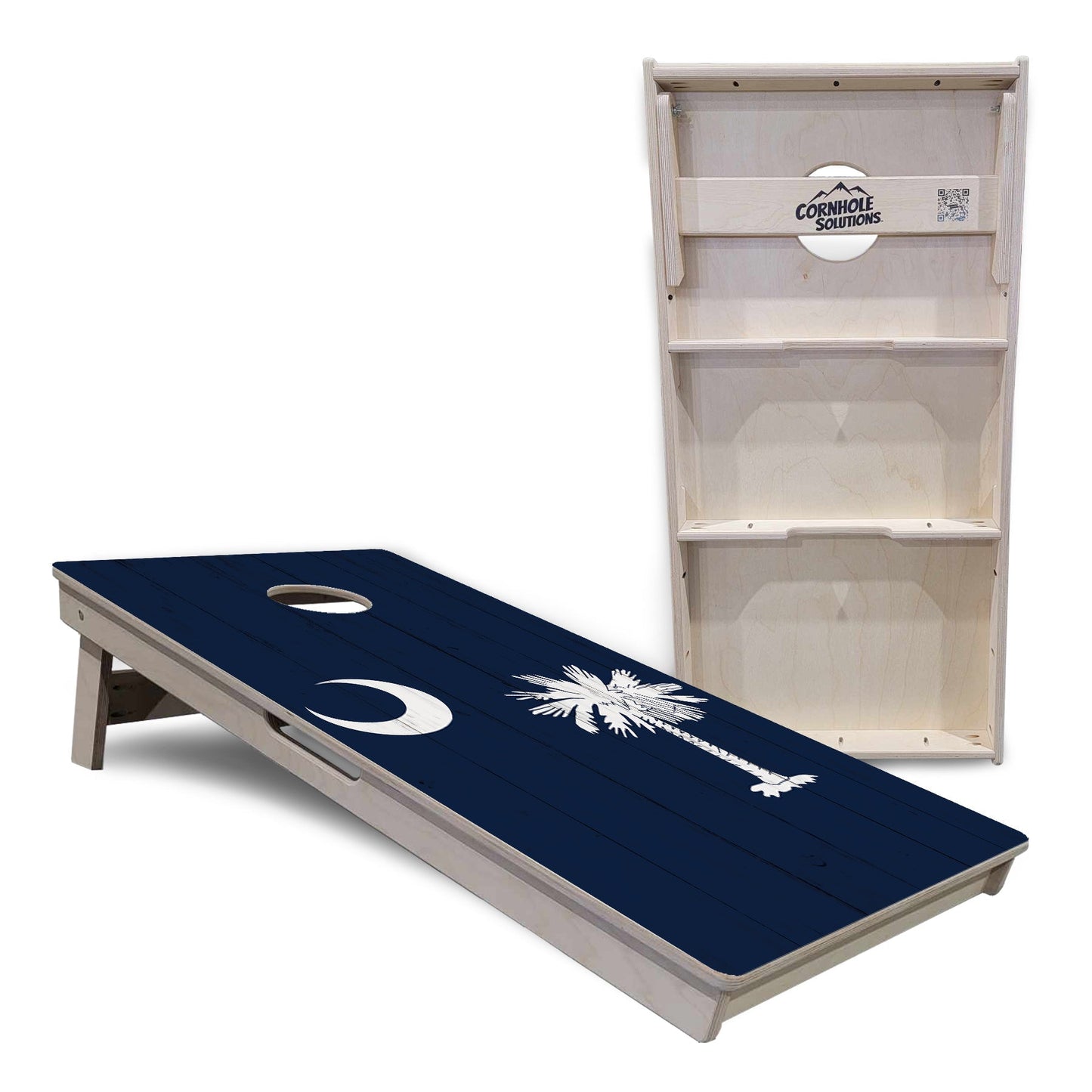 South Carolina Flag Cornhole Boards - Professional Tournament Series