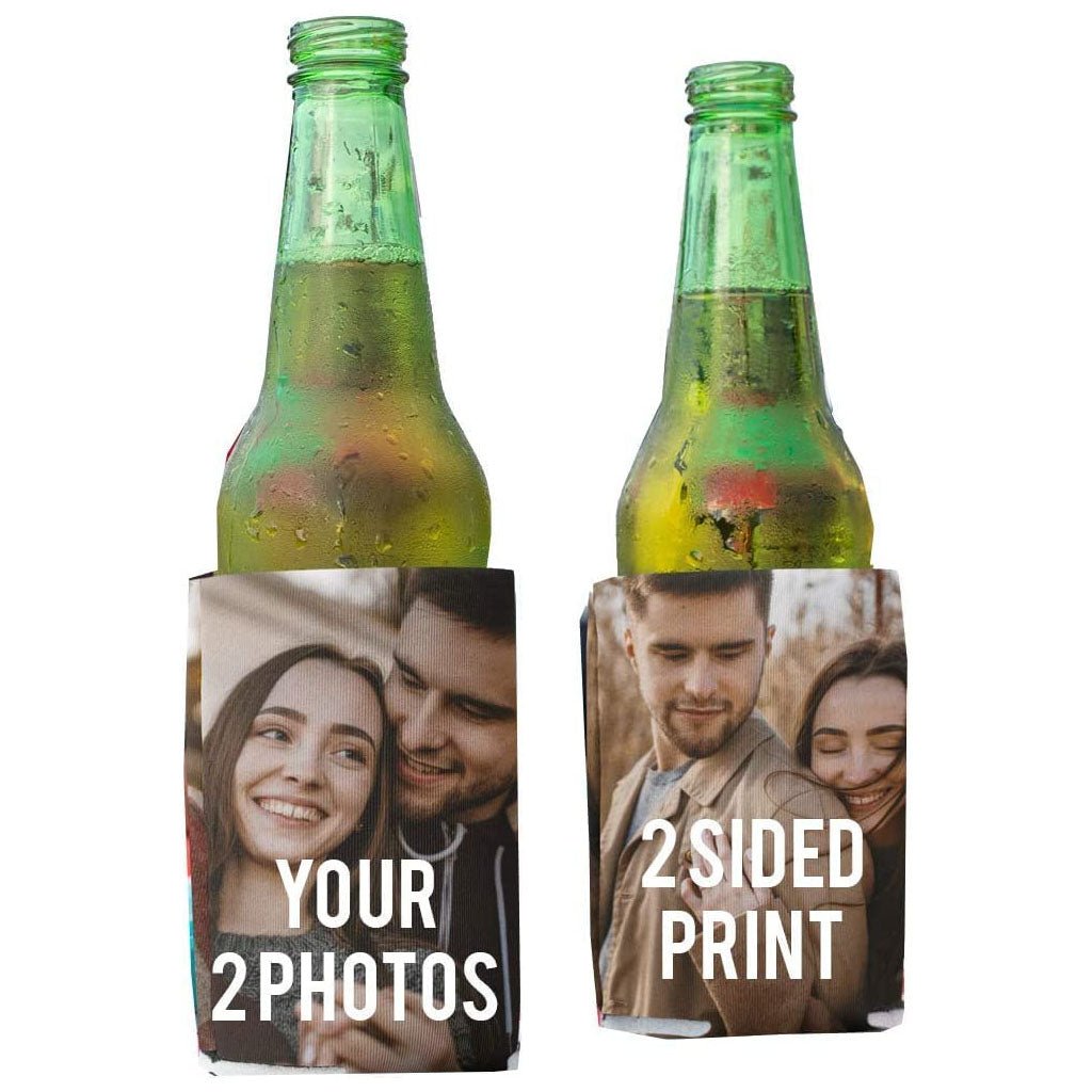 100 Photo Can Coolers and Photo Cupcake Toppers