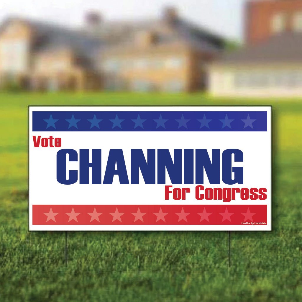 12"x24" Custom Political Yard Signs