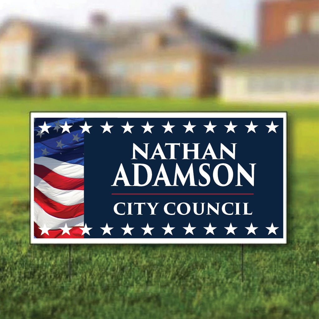 12"x24" Custom Political Yard Signs