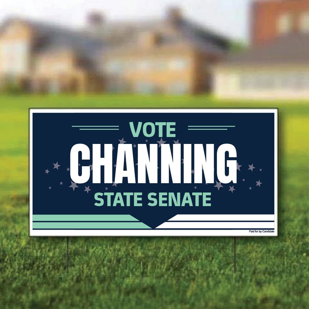 12"x24" Custom Political Yard Signs