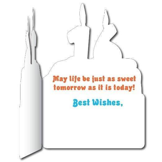 3' Stock Design Giant Sweet Sixteen Greeting Card w/Envelope