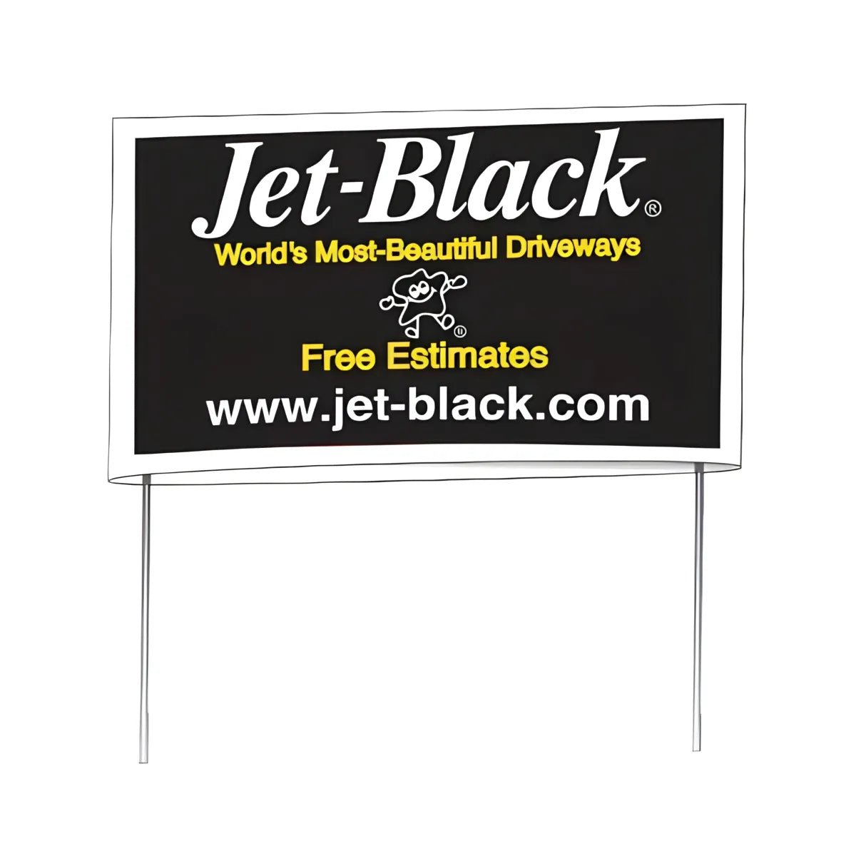 16x26 Full Color Sealed Posterboard Yard Signs with Frames