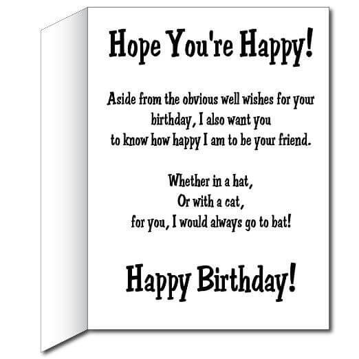 3' Stock Design Giant Birthday Card w/Envelope - 2 Dogs Party Hat