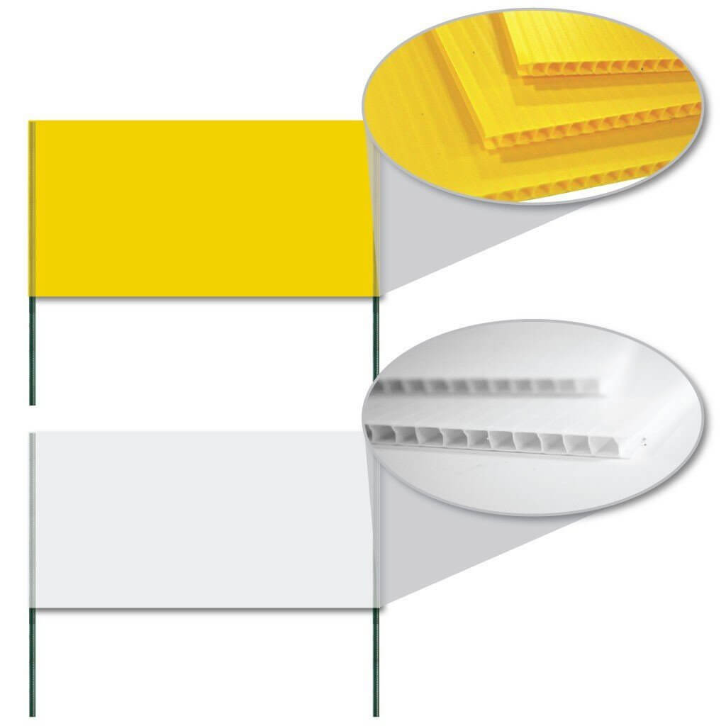  200 Pcs Blank Yellow Tag with Wire Blank Plastic Tags