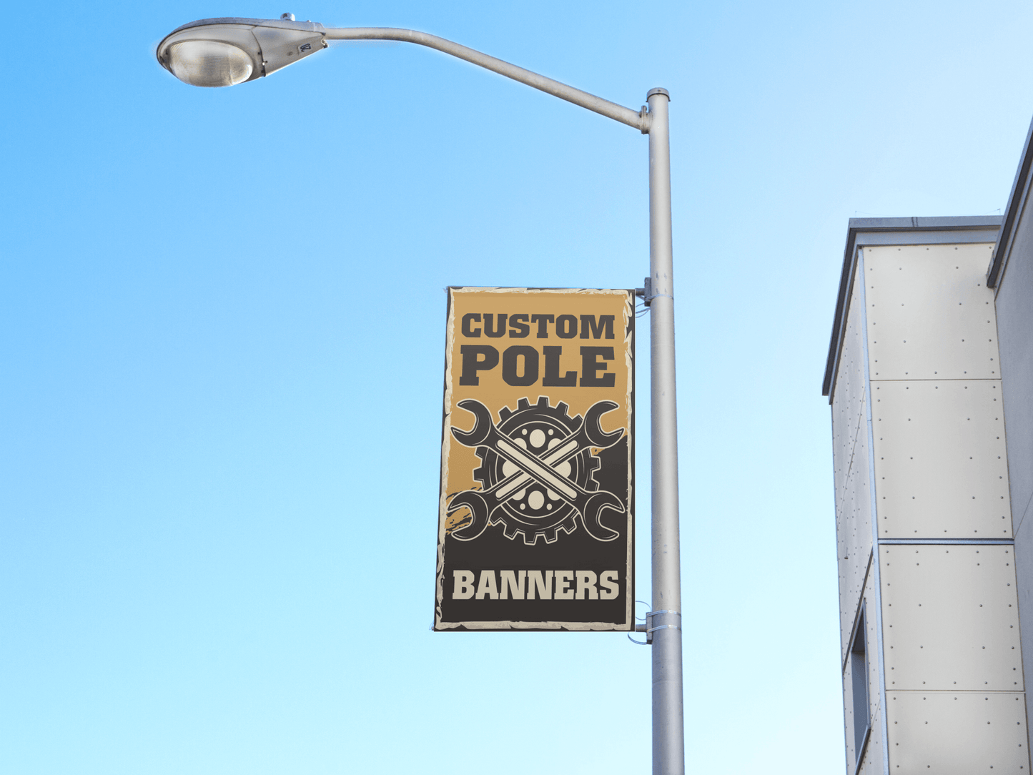 custom pole banner