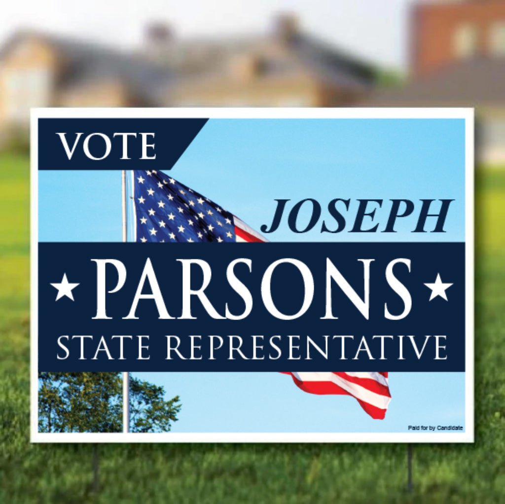 3'x4' Custom Political Road Sign