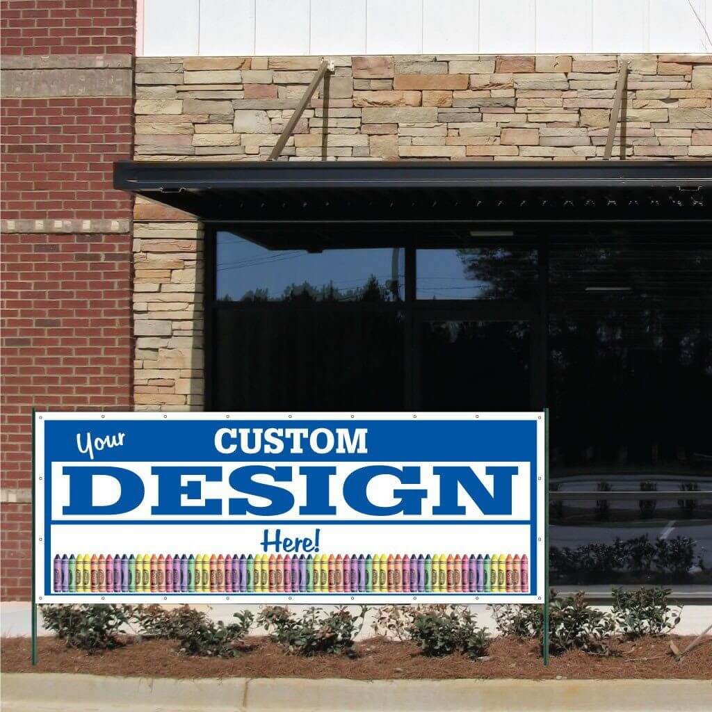 Custom 3'x8' Vinyl Banner