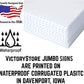 4"x24" VOTE TODAY Corrugated Plastic Yard Sign Topper