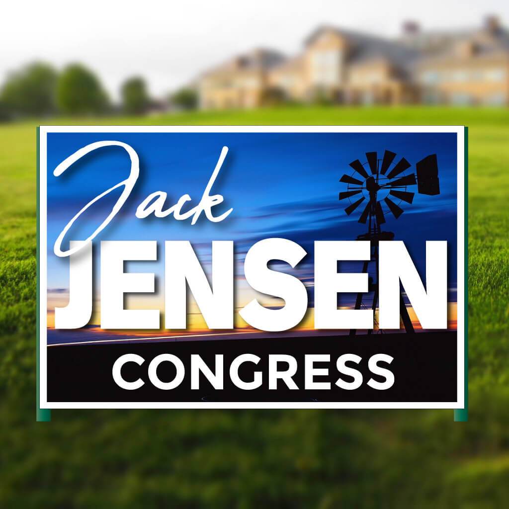 4'x6' Corrugated Plastic Yard Sign