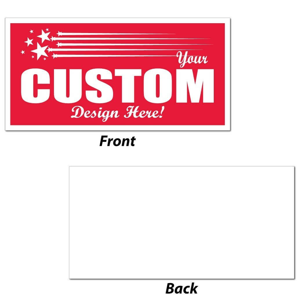4'x8' 10 mil Corrugated Plastic Yard Sign