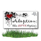 Adoption - The Love Option - ProLife 2-Pack 12"x24" Yard Sign - FREE SHIPPING