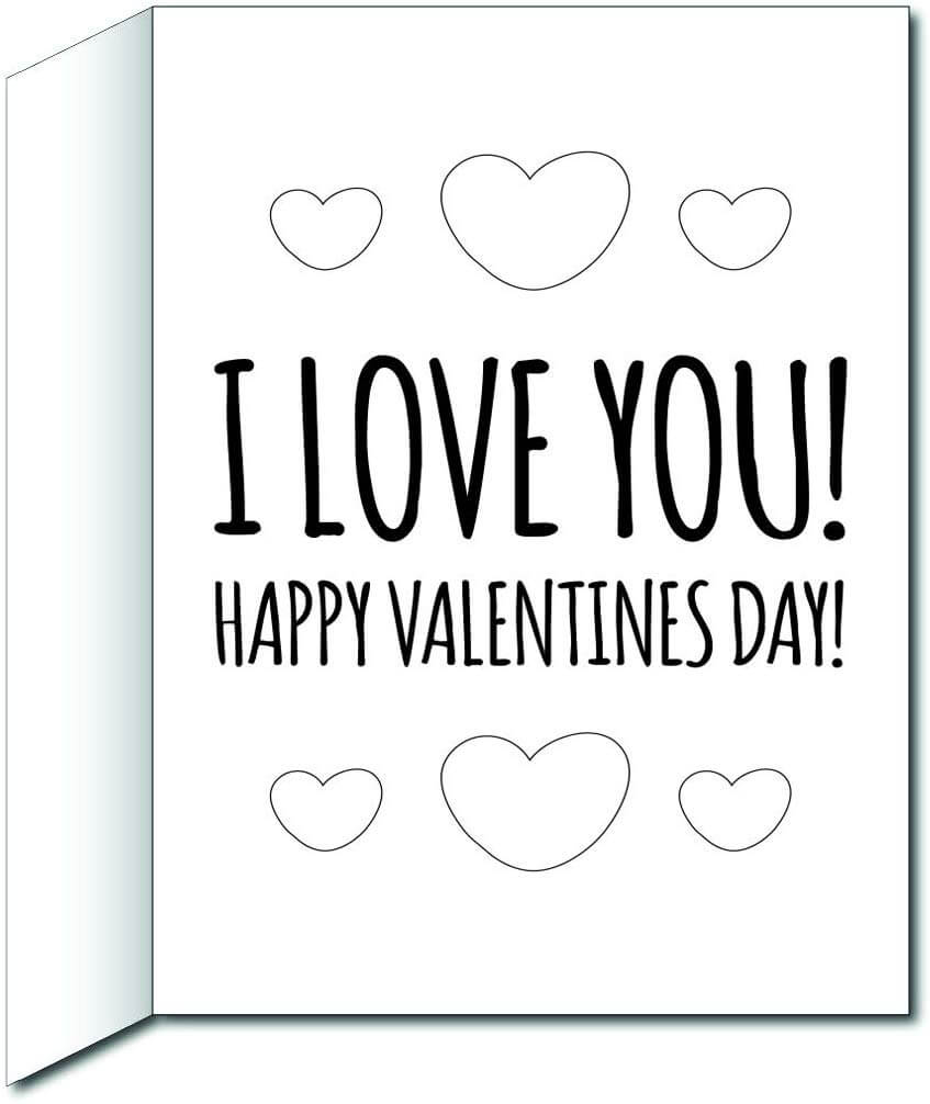 inside of color your own greeting card