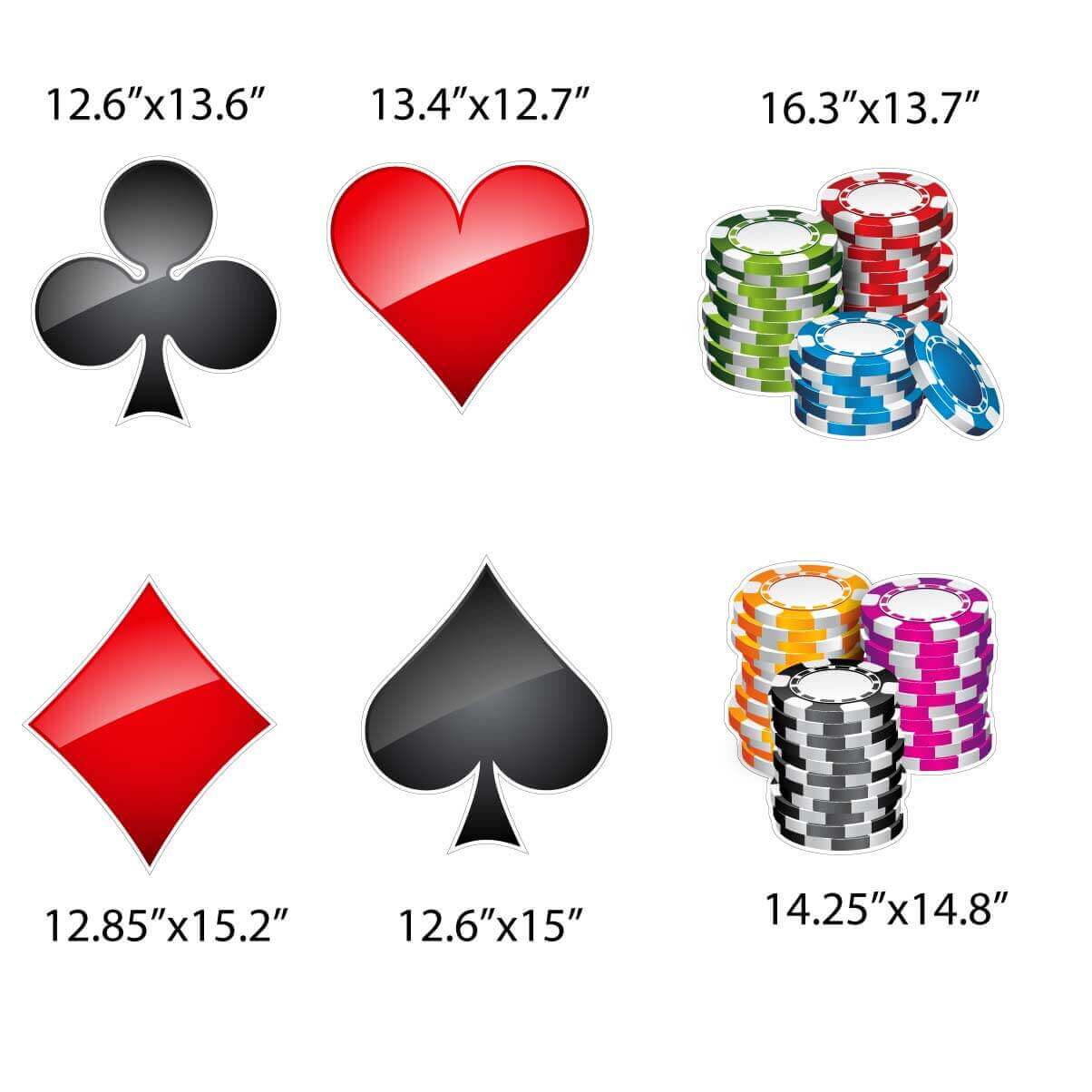 Casino Yard Sign Greetings