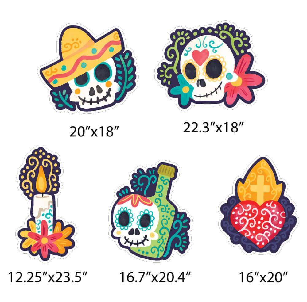 sugar skull yard cards