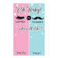 Gender Reveal Lashes or Stashes 3'x5' Door Banner