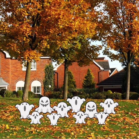 halloween ghost yard decoration accessories