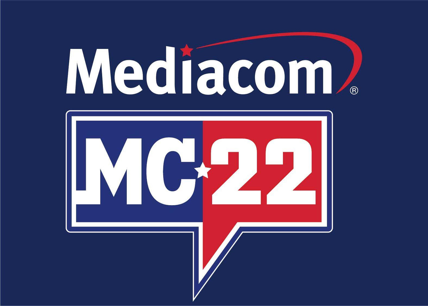 MC22 Navy Long Sleeve 2-Sided Cotton T-Shirt