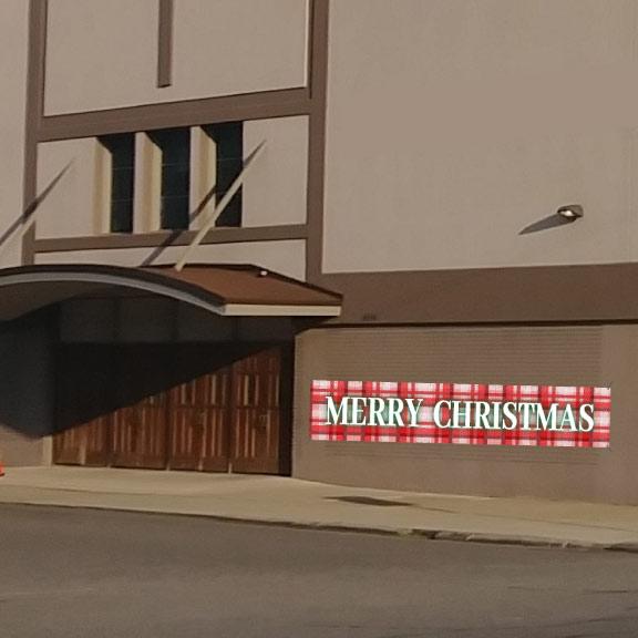 10' Christmas Banner