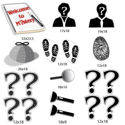 Murder Mystery Yard Decorations