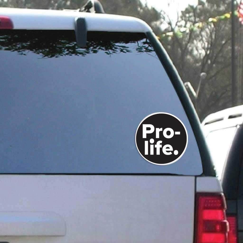 Pro Life Gift Pack - Yard Sign, Decal & Can Cooler - FREE SHIPPING
