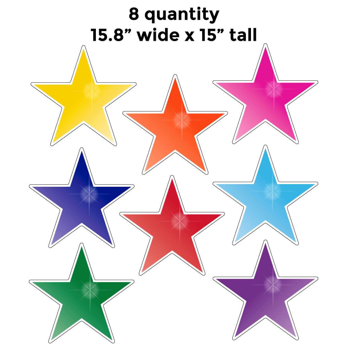 yard sign star yard cards