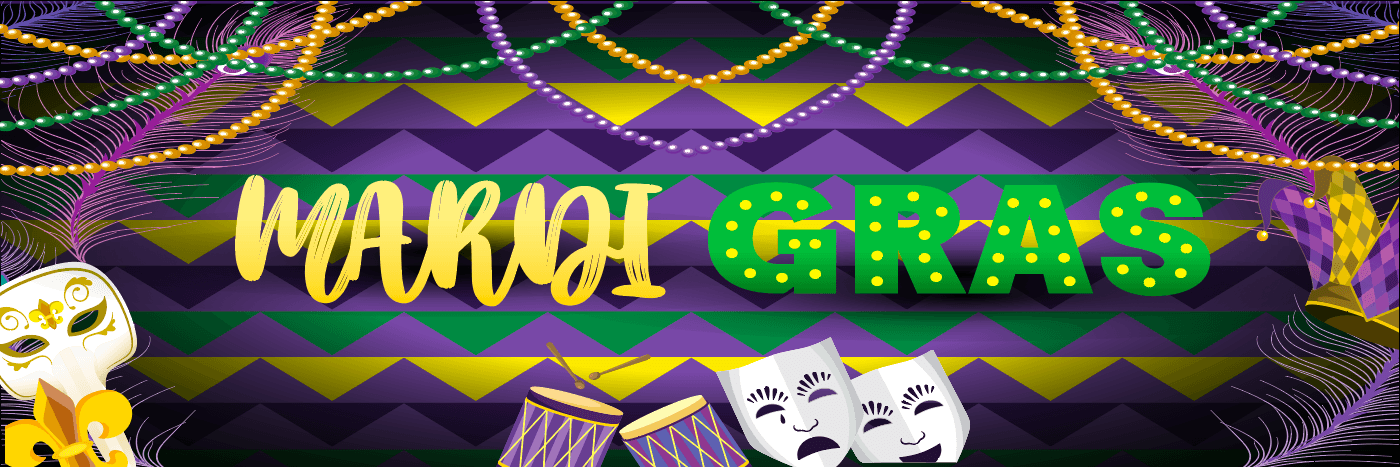 mardi gras banner