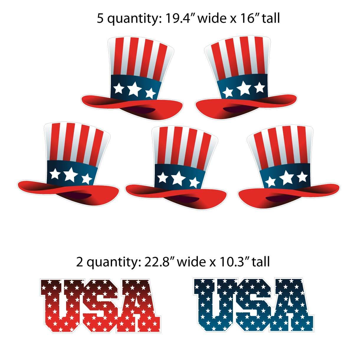 patriotic yard signs