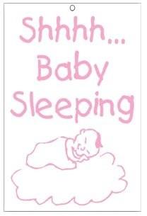 It's a Girl Announcement Kit - Stork Yard Sign, Baby on Board and Baby Sleeping Signs - FREE SHIPPING