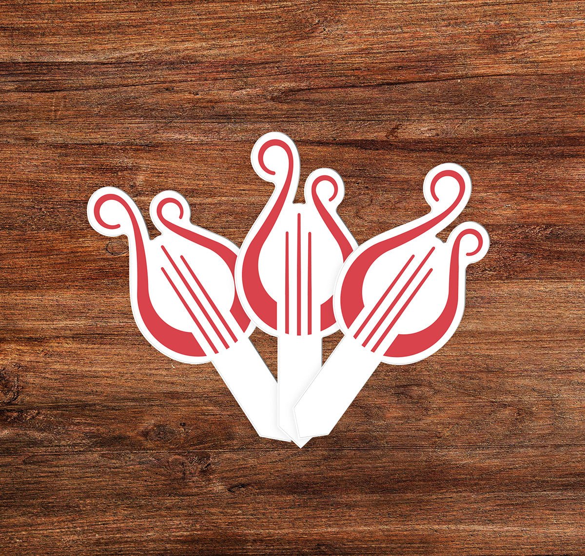 Alpha Chi Omega Cupcake Toppers - Officially Licensed